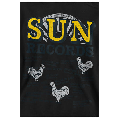 Black - Side - Sun Records Childrens-Kids Sun Songs Heather Pullover Hoodie