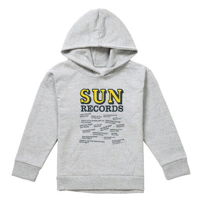 Athletic Heather - Front - Sun Records Childrens-Kids Sun Songs Heather Pullover Hoodie
