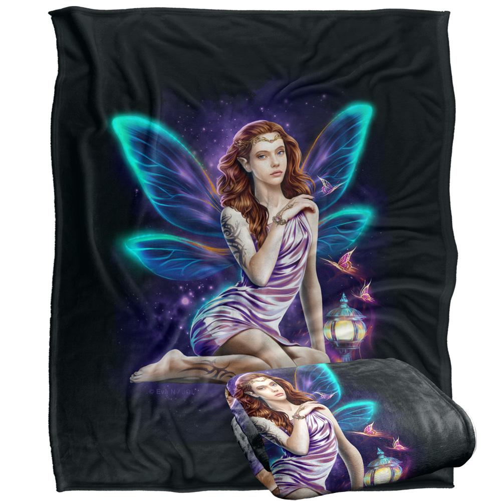Multicoloured - Back - JQ Licensing Silky Fairy Supersoft Blanket