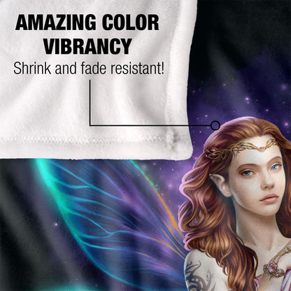 Multicoloured - Lifestyle - JQ Licensing Silky Fairy Supersoft Blanket