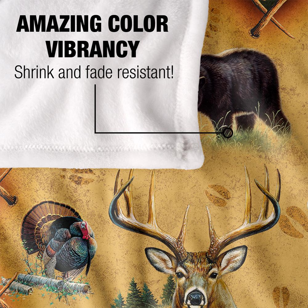 Multicoloured - Lifestyle - JQ Licensing Cf-Jp Silky Animals Supersoft Blanket