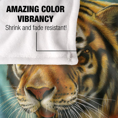 Multicoloured - Lifestyle - JQ Licensing Silky Tiger & Cubs Supersoft Blanket
