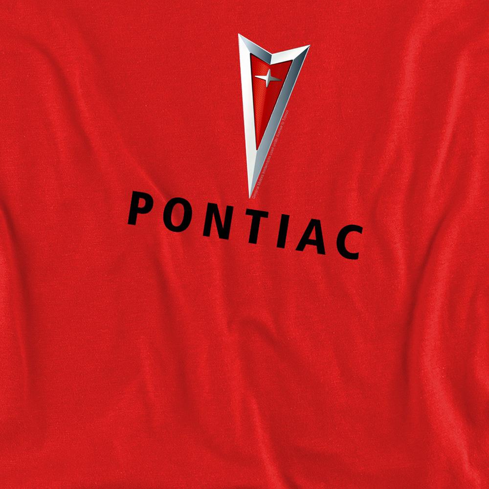 Red - Side - Pontiac Unisex Adult Arrowhead Sweatshirt
