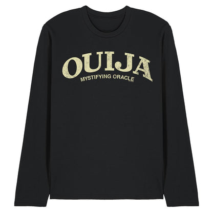 Black - Front - Ouija Unisex Adult Long-Sleeved T-Shirt