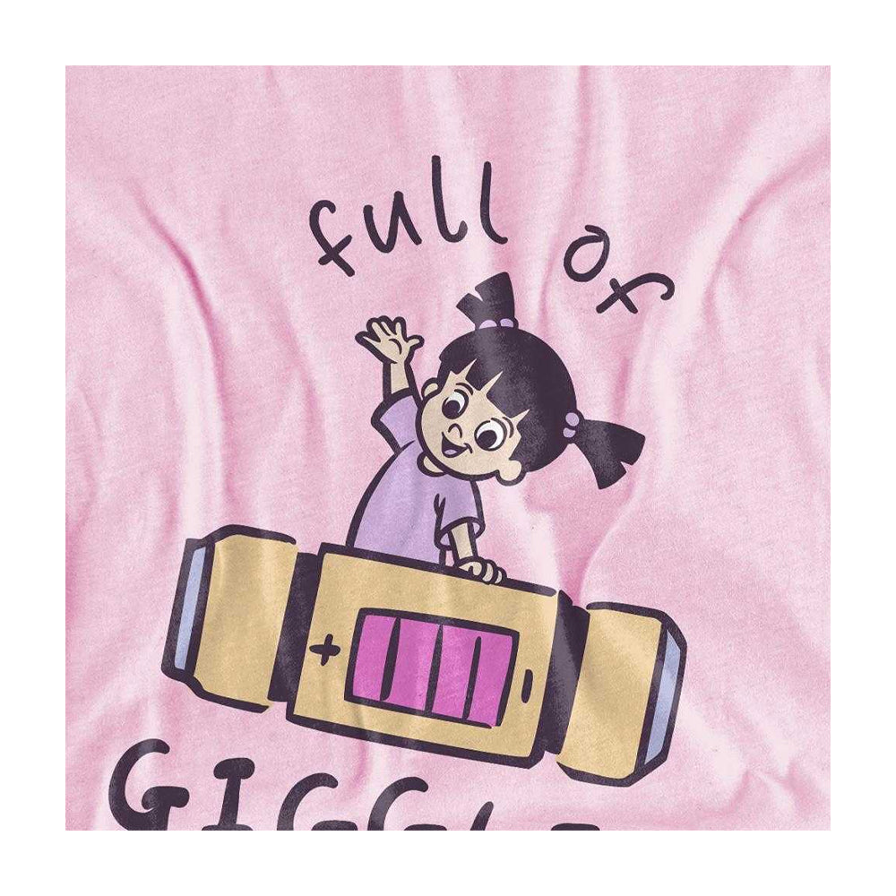 Light Pink - Side - Monsters Inc Girls Boo T-Shirt