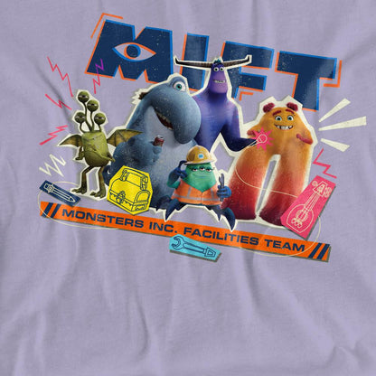 Lavender - Pack Shot - Monsters at Work Womens-Ladies MIFT T-Shirt