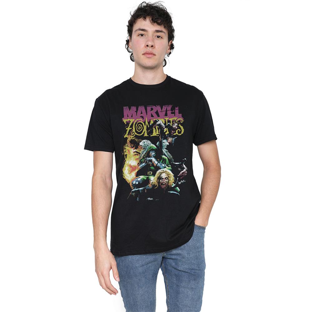 Black - Pack Shot - Marvel Zombies Unisex Adult T-Shirt