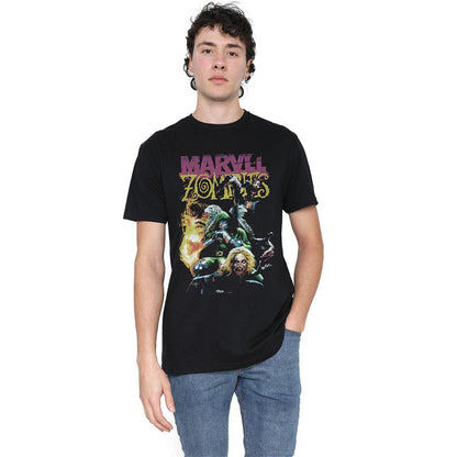 Black - Pack Shot - Marvel Zombies Unisex Adult T-Shirt