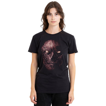 Black - Lifestyle - Stranger Things Womens-Ladies Vecna Face Oversized T-Shirt