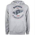 Grey - Front - Ford Mens Mustang Hoodie