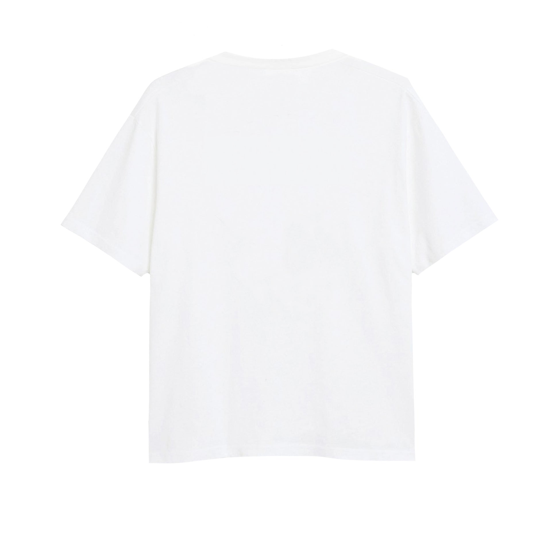 White - Back - Frozen Girls Elsa Gradient Sketch T-Shirt