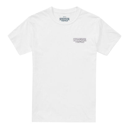 White - Front - Stranger Things 5 Unisex Adult Call The Hawkins Hitmaker Back Print T-Shirt