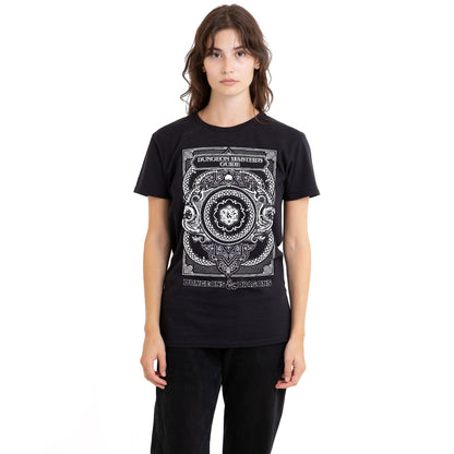 Black - Side - Dungeons & Dragons Womens-Ladies Master Dice T-Shirt