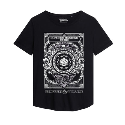 Black - Front - Dungeons & Dragons Womens-Ladies Master Dice T-Shirt