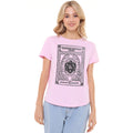 Blush Pink - Side - Dungeons & Dragons Womens-Ladies Masters Guide T-Shirt