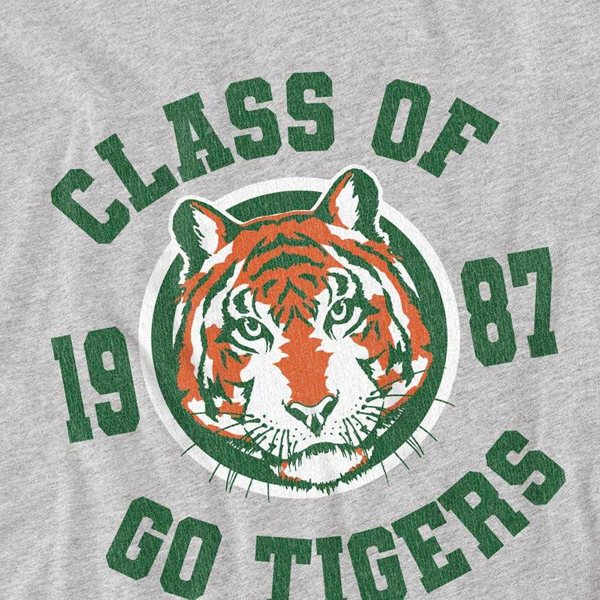 Athletic Heather - Side - Stranger Things Childrens-Kids Class Of 1987 Heather T-Shirt