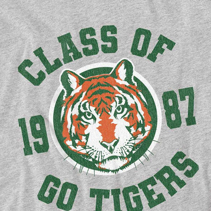 Athletic Heather - Side - Stranger Things Childrens-Kids Class Of 1987 Heather T-Shirt