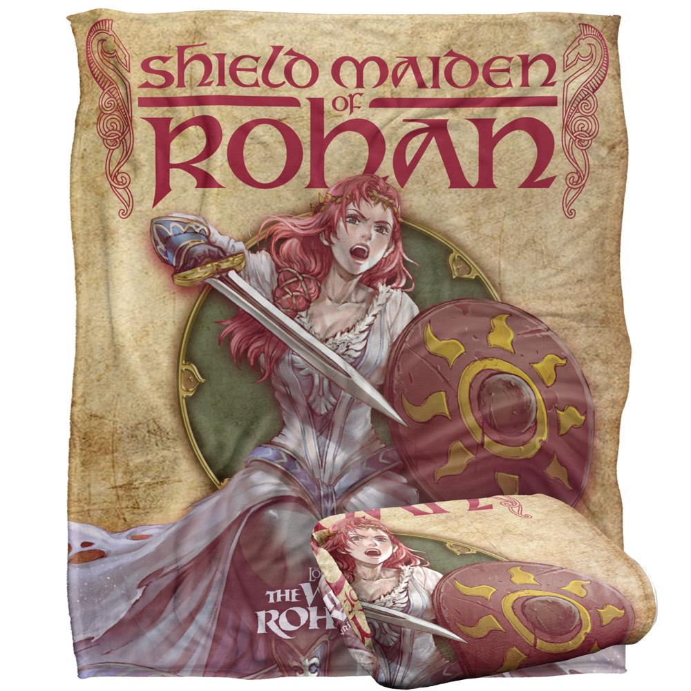 Multicoloured - Back - Lord Of The Rings The War Of The Rohirrim Silky Hera Syndulla Supersoft Blanket