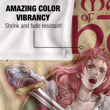 Multicoloured - Lifestyle - Lord Of The Rings The War Of The Rohirrim Silky Hera Syndulla Supersoft Blanket