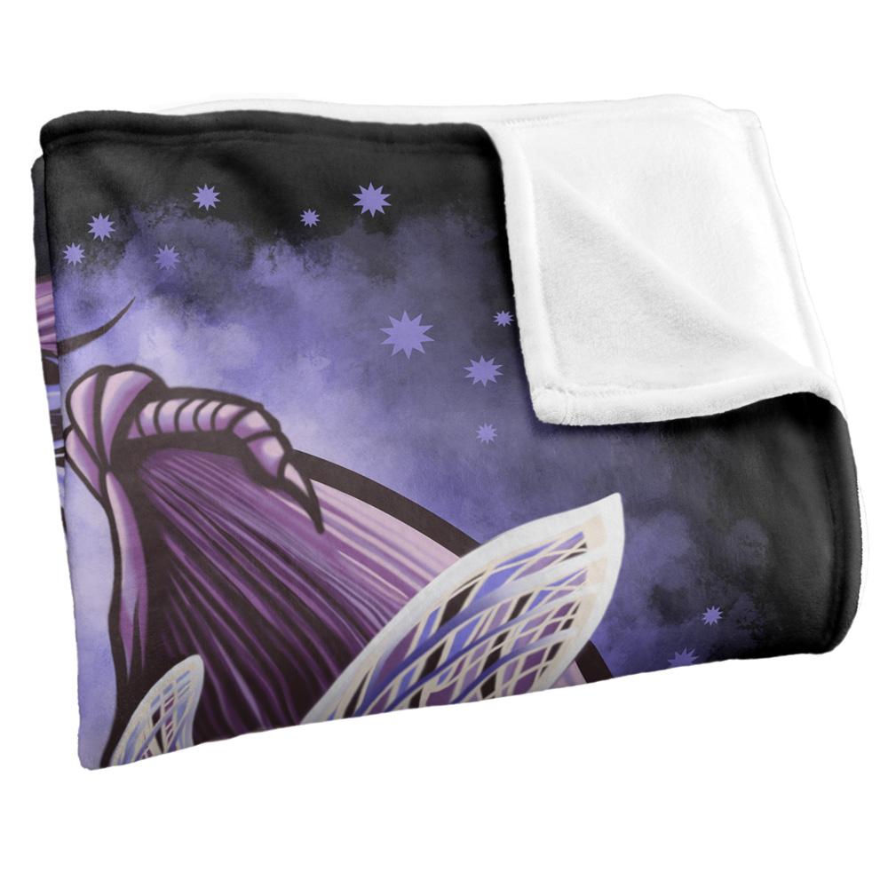 Multicoloured - Side - JQ Licensing Protectors of The Realm Silky Fairy & Dragon Supersoft Blanket