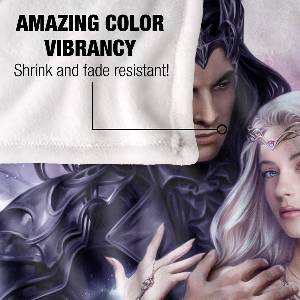 Multicoloured - Lifestyle - JQ Licensing The Enchanted Ones Elves Silky Supersoft Blanket