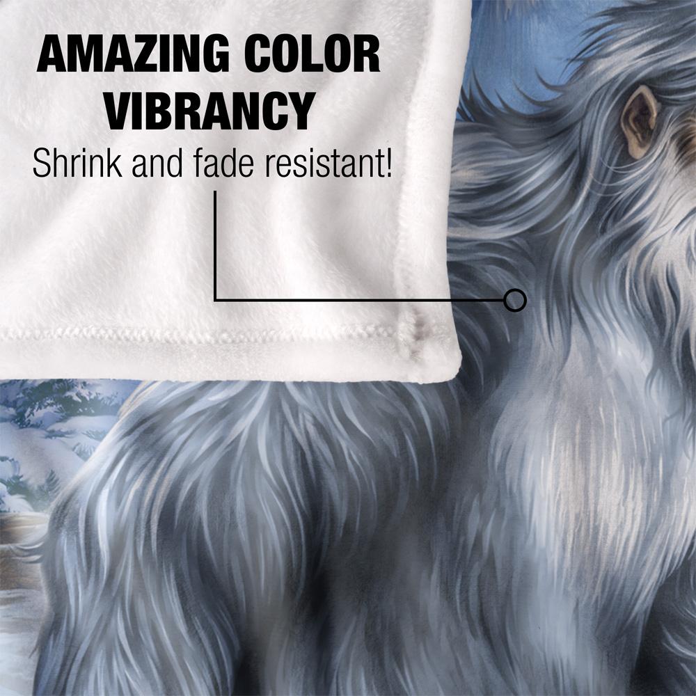 Multicoloured - Lifestyle - JQ Licensing En Yeti Abominable Silky Snowman Supersoft Blanket
