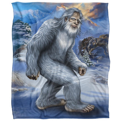 Multicoloured - Front - JQ Licensing En Yeti Abominable Silky Snowman Supersoft Blanket