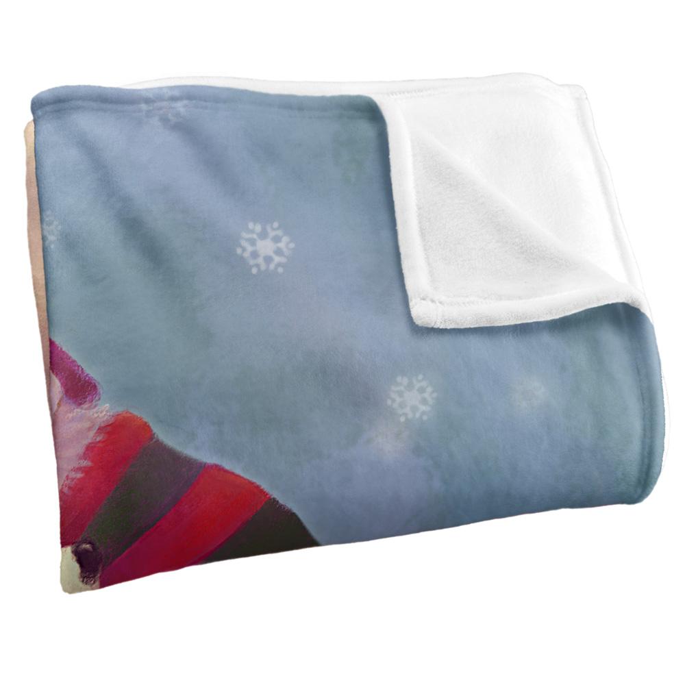 Multicoloured - Side - JQ Licensing Silky Bear Hug Christmas Supersoft Blanket