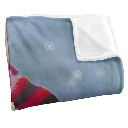Multicoloured - Side - JQ Licensing Silky Bear Hug Christmas Supersoft Blanket