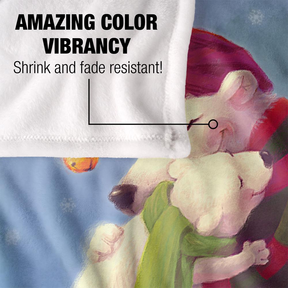 Multicoloured - Lifestyle - JQ Licensing Silky Bear Hug Christmas Supersoft Blanket