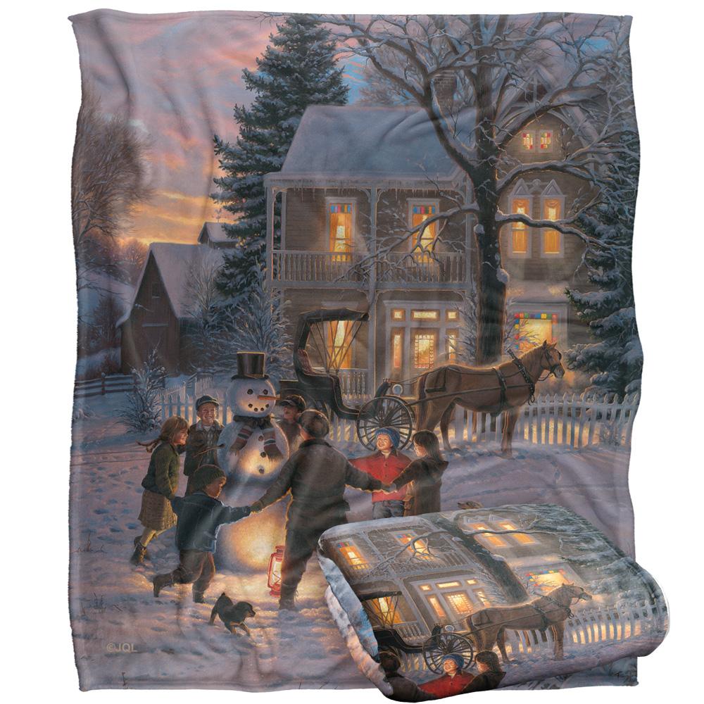 Multicoloured - Back - JQ Licensing All The Way Silky Laughing Supersoft Blanket