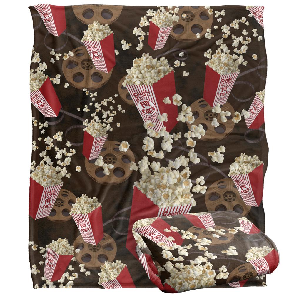Multicoloured - Back - JQ Licensing Silky Popcorn Supersoft Blanket