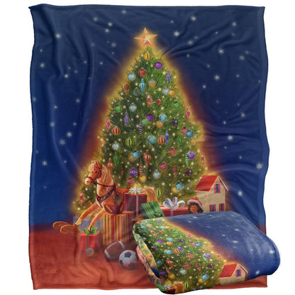 Multicoloured - Back - JQ Licensing Silky Gifts Christmas Supersoft Blanket