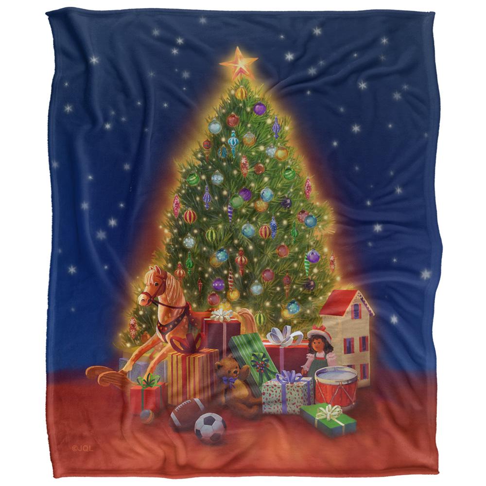 Multicoloured - Front - JQ Licensing Silky Gifts Christmas Supersoft Blanket