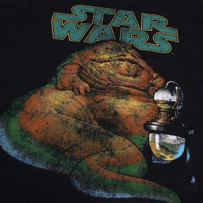 Black - Side - Star Wars Mens Jabba The Hutt T-Shirt