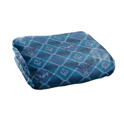 Blue - Back - JQ Licensing Silky Deer Hunting Supersoft Blanket