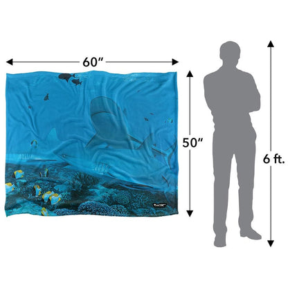 Blue - Pack Shot - Wild Wings Frenzy 2 Silky Supersoft Blanket