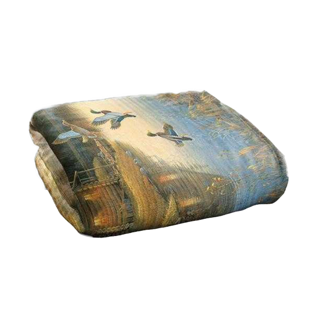 Multicoloured - Back - Wild Wings Silky Supersoft Blanket
