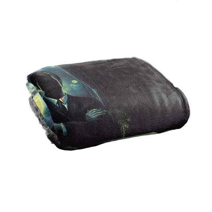 Multicoloured - Back - Interview With The Vampire Silky Silhouette Supersoft Blanket