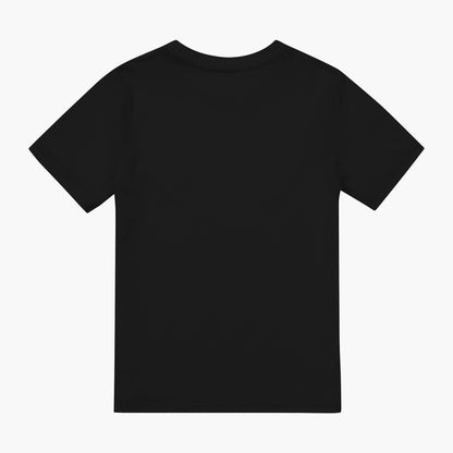 Black - Back - Spider-Man Childrens-Kids Wall Crawling T-Shirt