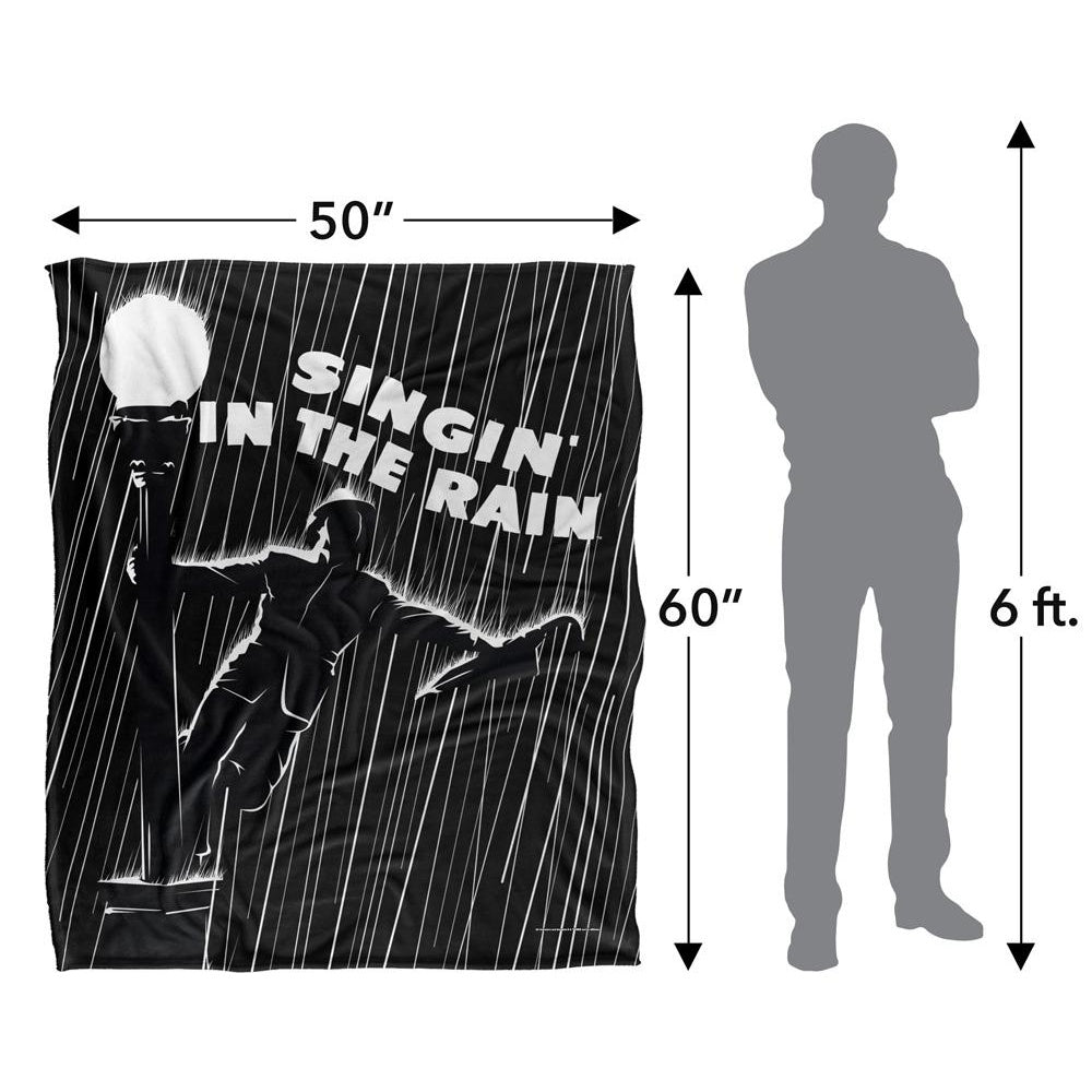 Multicoloured - Pack Shot - Singing In The rain Silky Supersoft Blanket