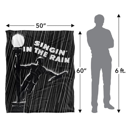Multicoloured - Pack Shot - Singing In The rain Silky Supersoft Blanket