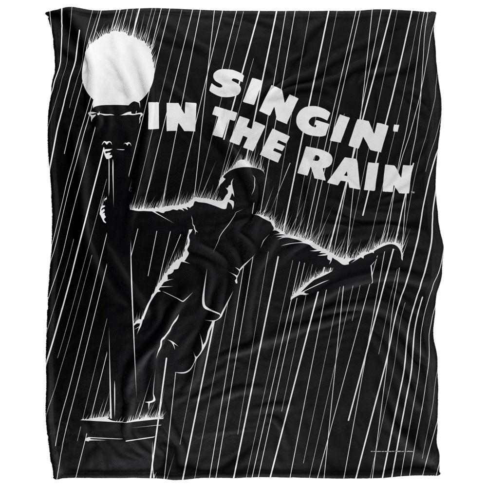 Multicoloured - Front - Singing In The rain Silky Supersoft Blanket