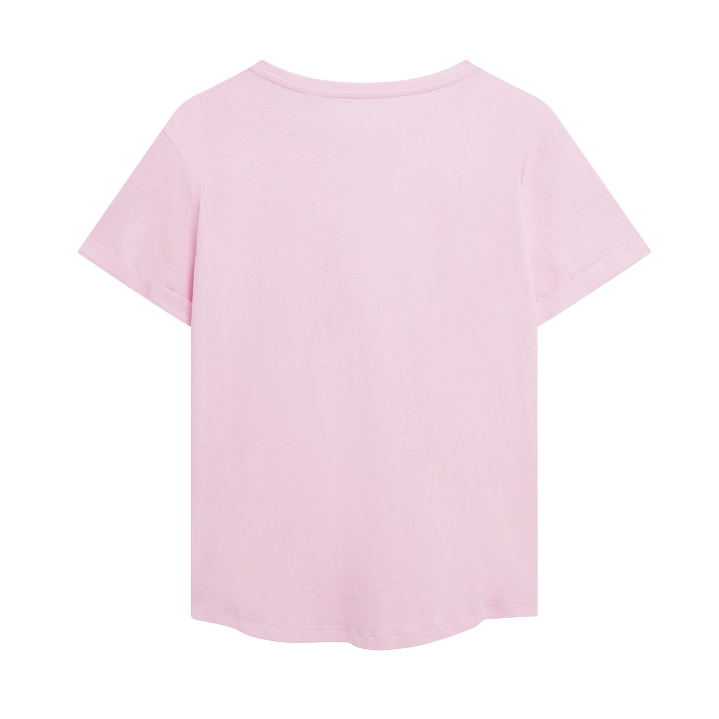 Light Pink - Back - Lilo & Stitch Womens-Ladies Tonal Sketch T-Shirt