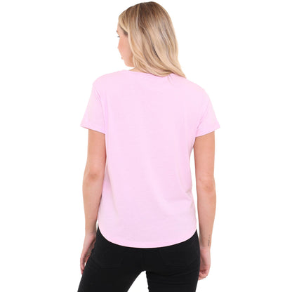 Light Pink - Lifestyle - Lilo & Stitch Womens-Ladies Tonal Sketch T-Shirt