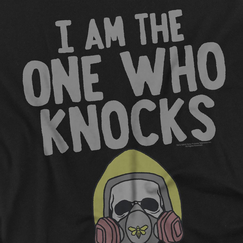 Black - Side - Breaking Bad Unisex Adult I Am The One Who Knocks T-Shirt