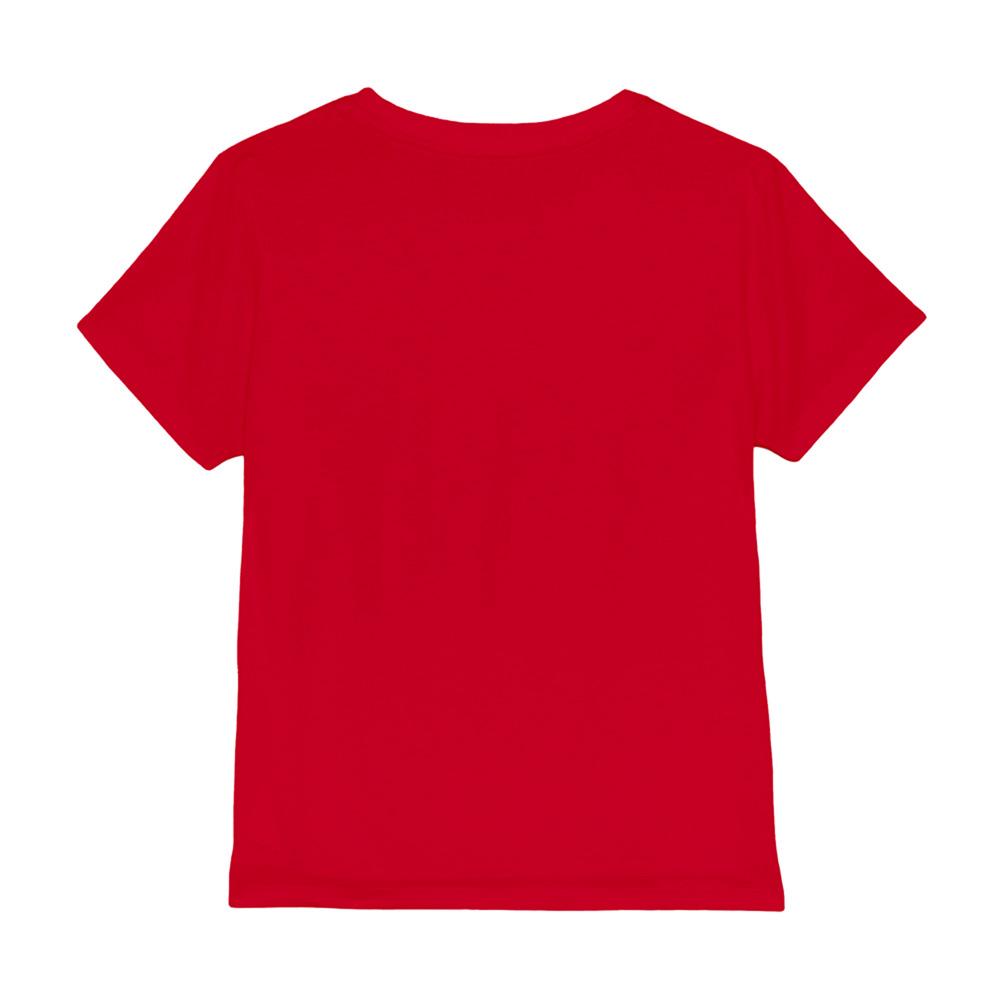 Red - Side - Flash Childrens-Kids Mask T-Shirt