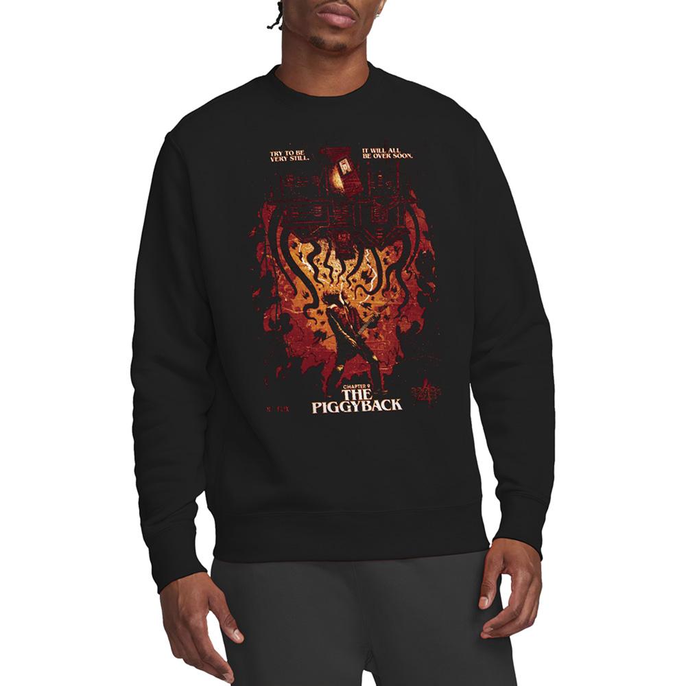 Black - Lifestyle - Stranger Things Unisex Adult Eddie Munson Poster Sweatshirt