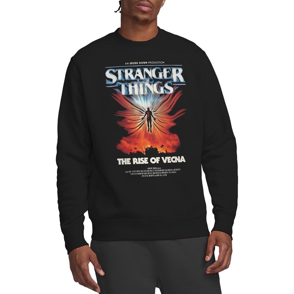 Black - Lifestyle - Stranger Things Unisex Adult Vecna Poster Sweatshirt
