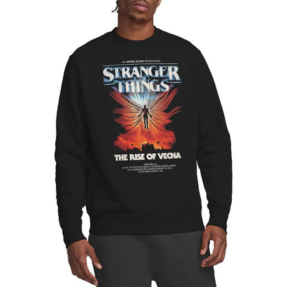 Black - Lifestyle - Stranger Things Unisex Adult Vecna Poster Sweatshirt